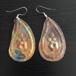 Beautiful copper earrings! EUC